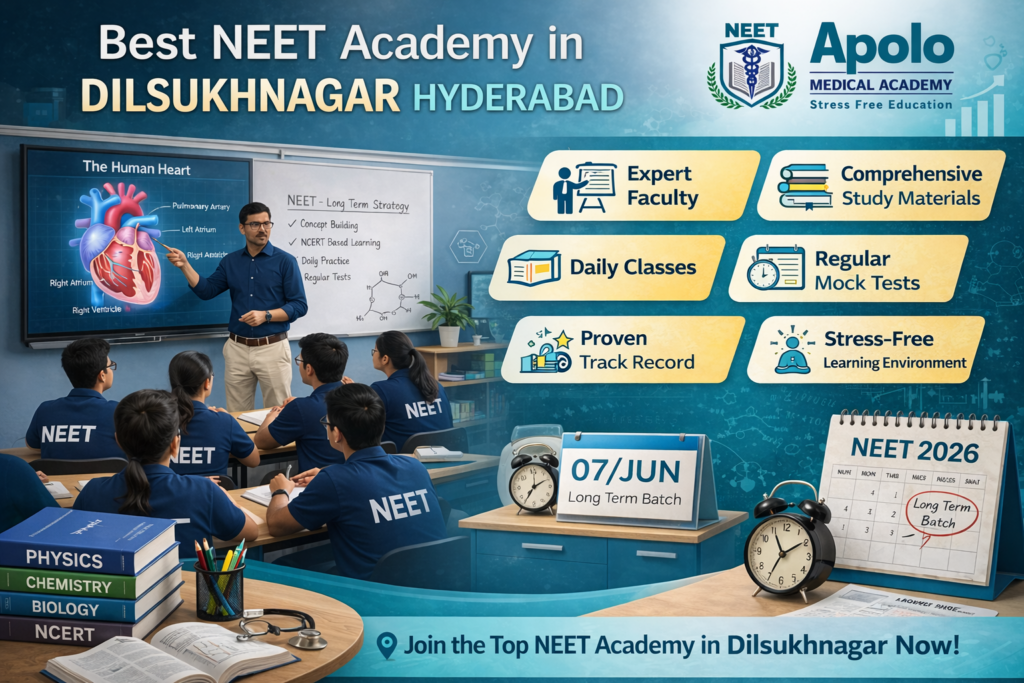 Best NEET Academy in Dilsukhnagar Hyderabad