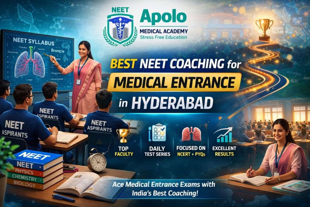 Best NEET Coaching for Medical Entrance in Hyderabad