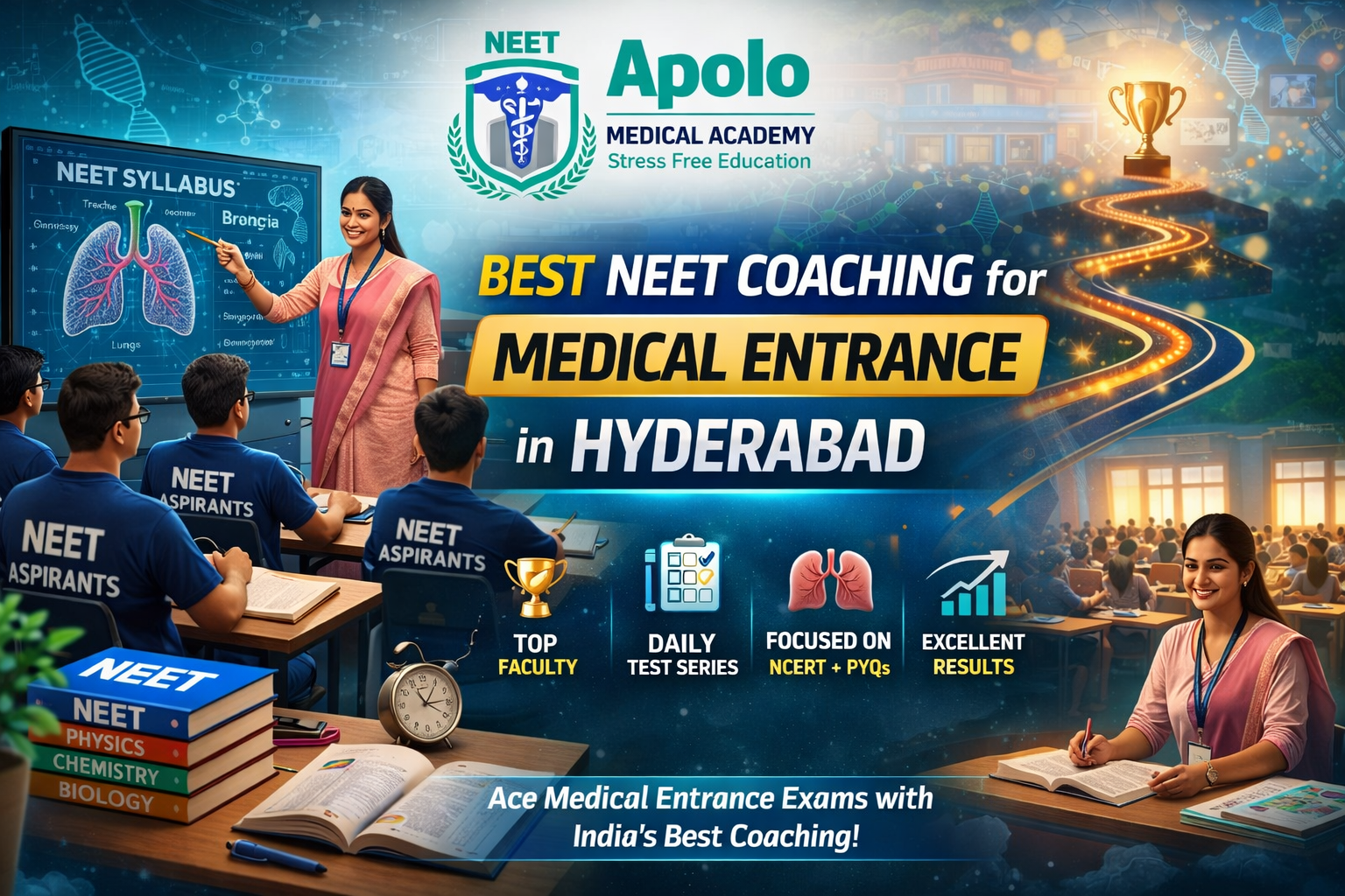 Best NEET Coaching for Medical Entrance in Hyderabad