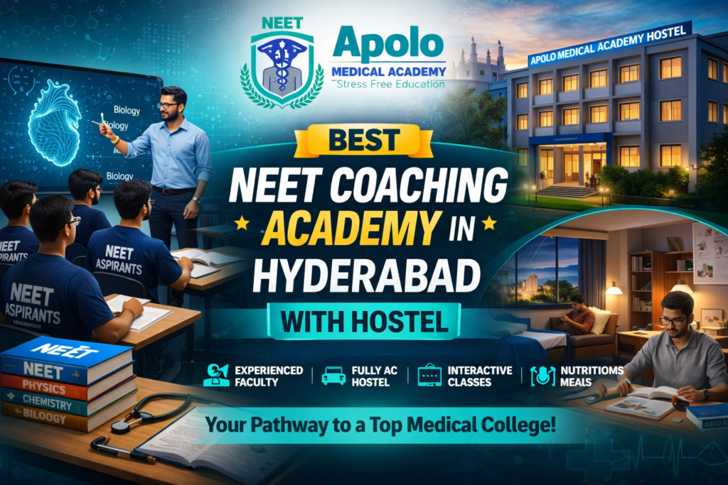 Best NEET Coaching Academy in Hyderabad With Hostel