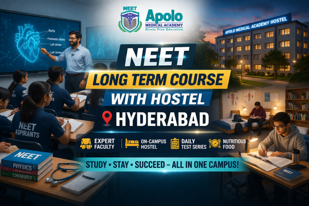 NEET Long Term Course With Hostel Hyderabad